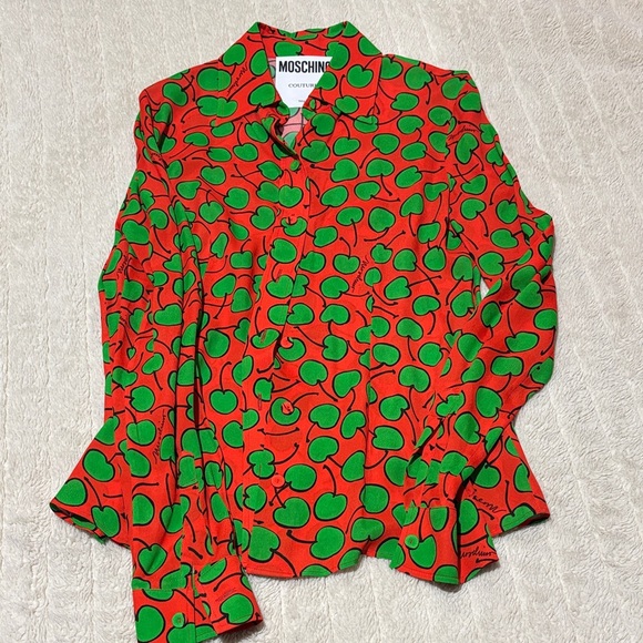 Moschino Couture Cherry Blouse
